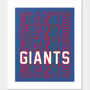 Giants Posters and Art